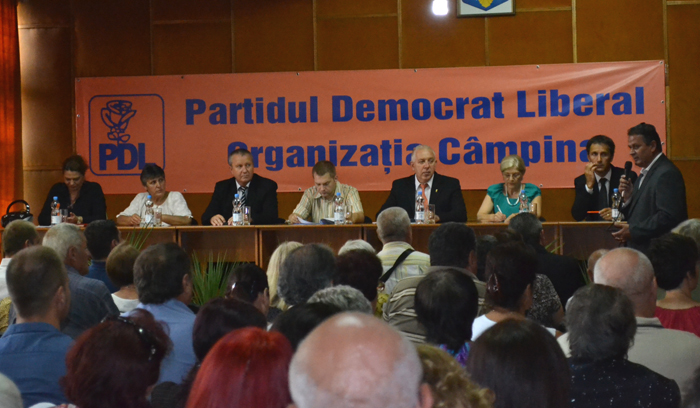 PDL Guran 1 Alegeri PDL Câmpina. Mesaj de pace din partea liberalilor, prin vocea deputatului Virgil Guran