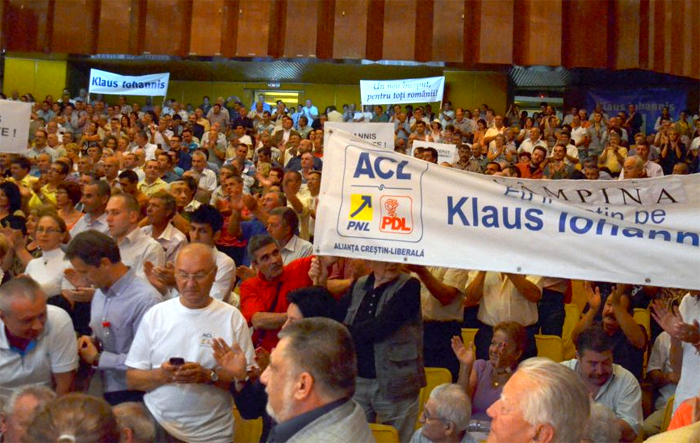 ACL Ploiesti 2 ACL Prahova i a făcut lui Klaus Iohannis o primire extraordinară