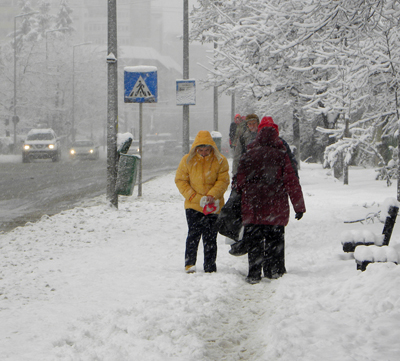 Iarna Primarul Horia Tiseanu, nemulţumit de modul în care s a făcut deszăpezirea la prima ninsoare din această iarnă