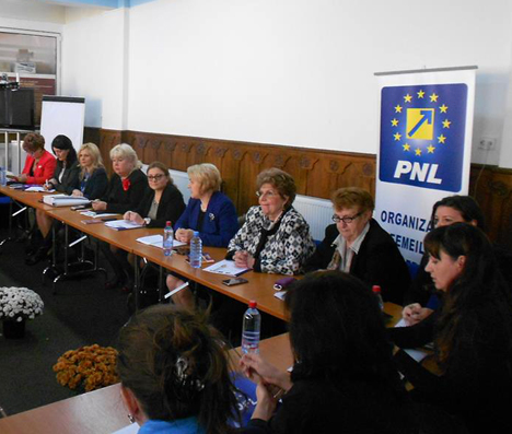 Colegiu director OFL Femeile liberale vor o cotă de reprezentare de 30% pe listele pentru alegerile locale și parlamentare