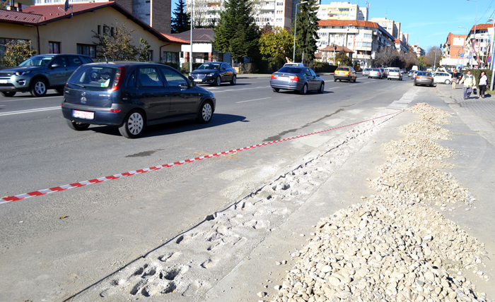 Poza zilei beton Balcescu Poza zilei. Și uite așa, trebuie să o luăm de la capăt cu betonarea...
