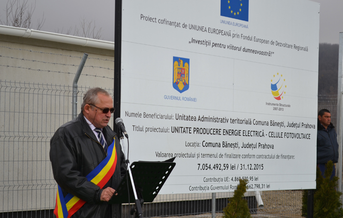 Parc fotovoltaic 2 Parcul fotovoltaic de la Bănești a fost finalizat într un timp record – cinci săptămâni